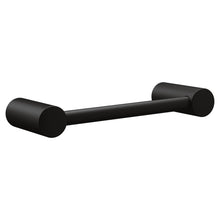 Moen YB0486BL Align 9" Hand Towel Bar Matte Black Finish.