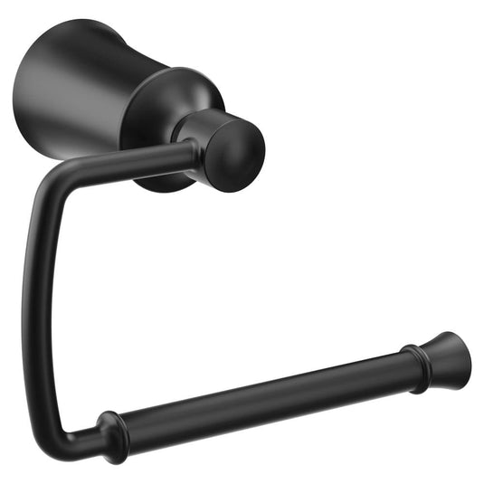 Moen YB2108BL Dartmoor Toilet Paper Holder Matte Black Finish.