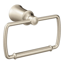 Moen YB2186BN Dartmoor Towel Ring Brushed Nickel Finish.