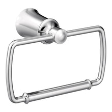 Moen YB2186CH Dartmoor Towel Ring Bright Chrome Finish.