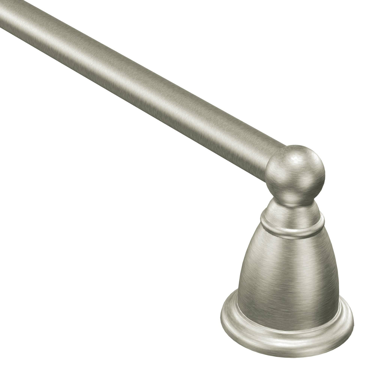 Moen YB2224BN Brantford 24" Towel Bar Brushed Nickel Finish.