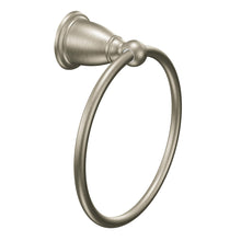 Moen YB2286BN Brantford Towel Ring Brushed Nickel Finish.