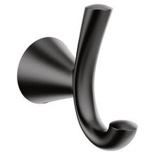 Moen YB2303BL Glyde Robe Hook Matte Black Finish.
