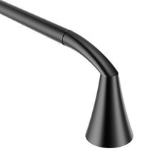Moen YB2324BL Glyde 24" Towel Bar Matte Black Finish.