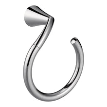 Moen YB2386CH Glyde Towel Ring Bright Chrome Finish.