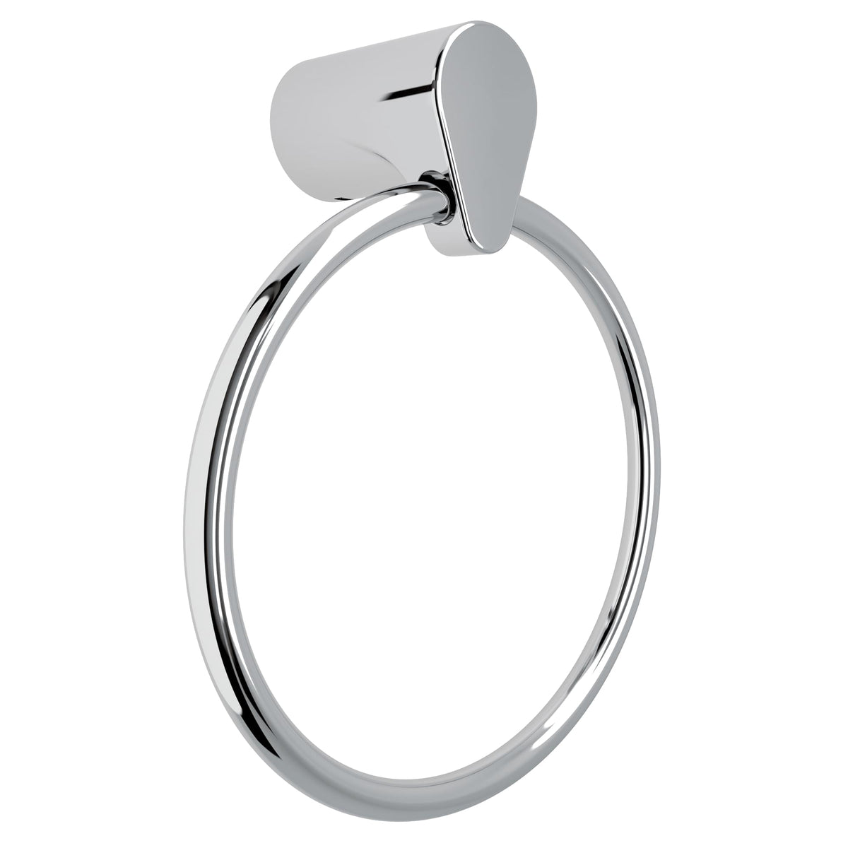 Moen YB4686CH Edgestone Towel Ring Bright Chrome Finish.