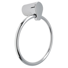 Moen YB4686CH Edgestone Towel Ring Bright Chrome Finish.