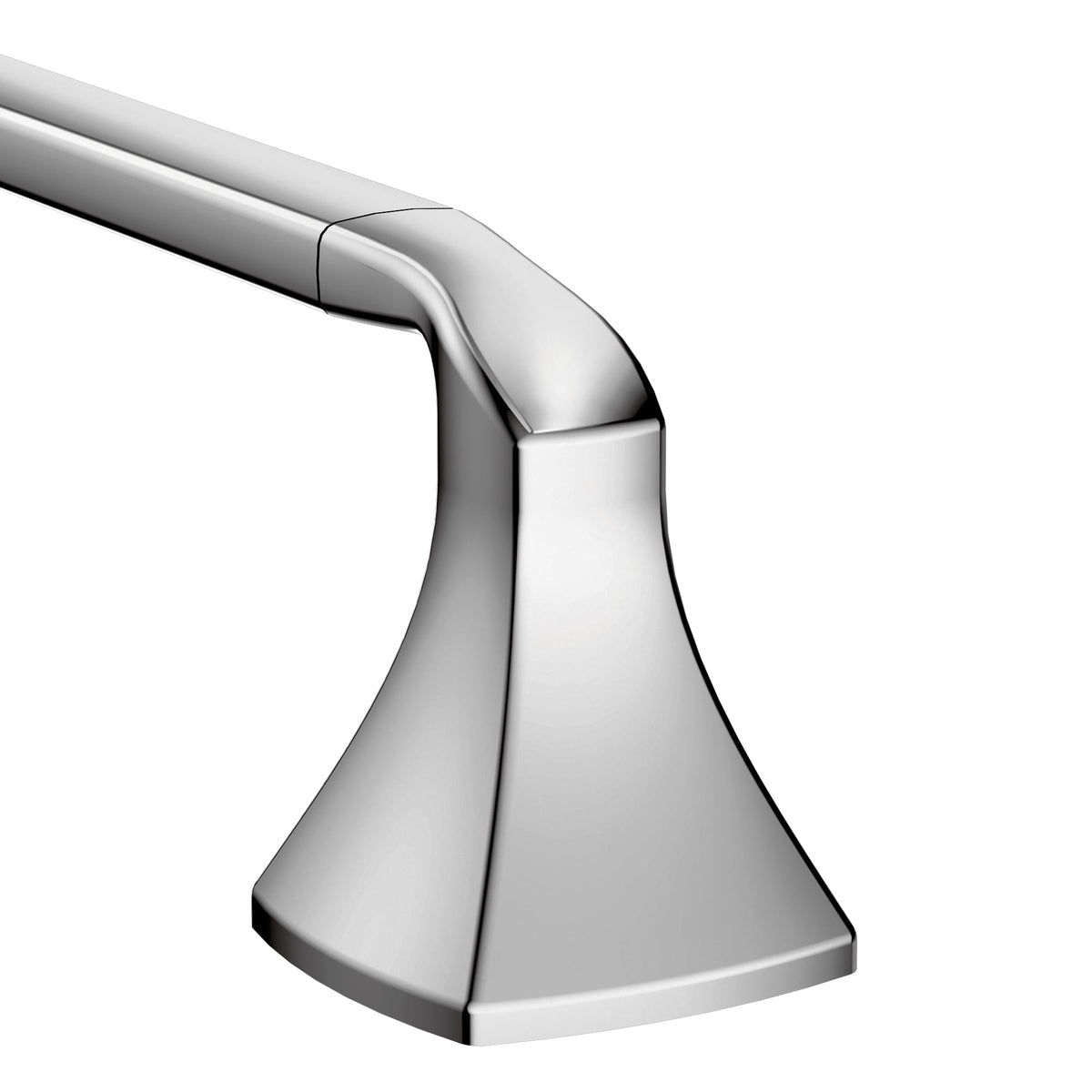 Moen YB5124CH Voss 24" Towel Bar Bright Chrome Finish.