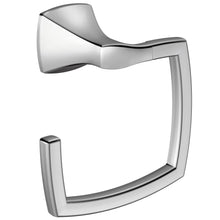 Moen YB5186CH Voss Towel Ring Bright Chrome Finish.