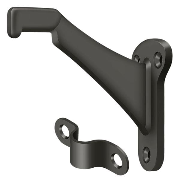 Deltana ZHRBB325U10B Hand Rail Brackets; Zinc 3-1/4" Projection; Oil Rubbed Bronze Finish.