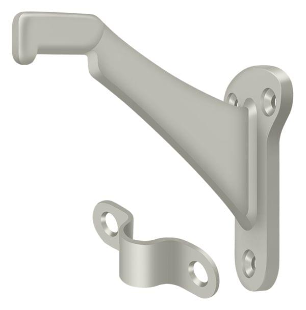 Deltana ZHRBB325U15 Hand Rail Brackets; Zinc 3-1/4" Projection; Satin Nickel Finish.