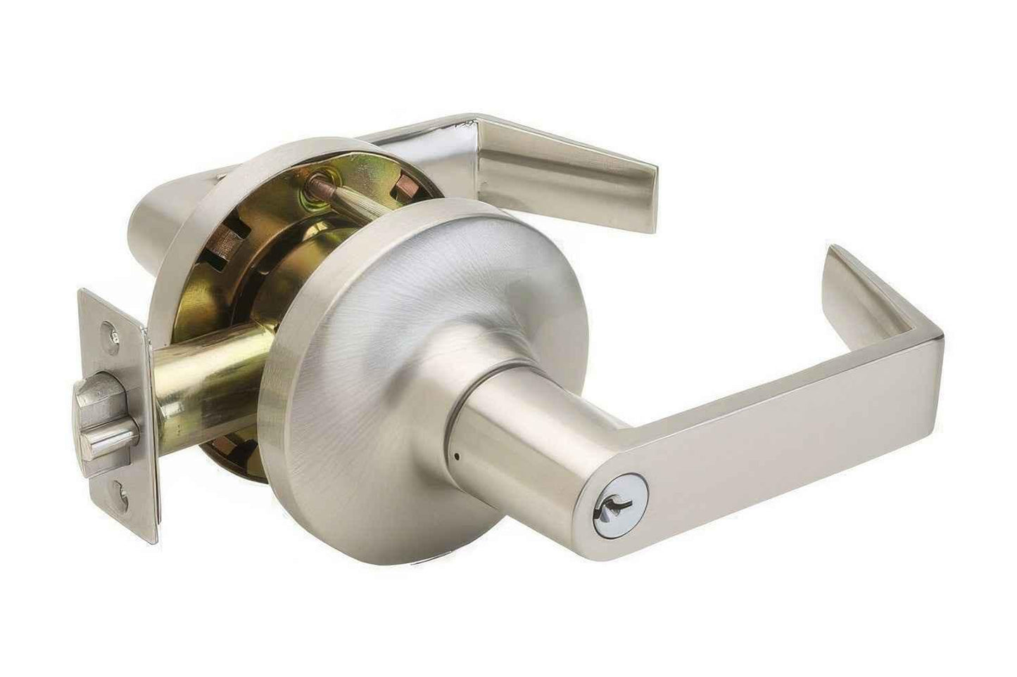 Copper Creek AL7250 Avery Heavy Duty Keyed Entry Storeroom Lever