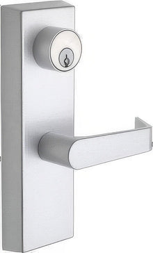 Copper Creek AL9140 Avery Entry Escutcheon Exit Device Exterior Trim with Mortise Cylinder