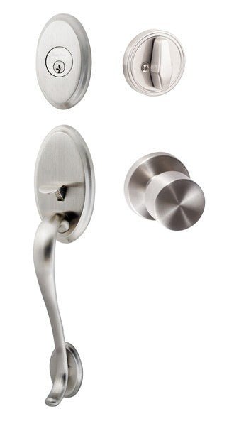 Sure-Loc AN507-BG-RD Aspen Handleset with Bergen Round Handleset Trim