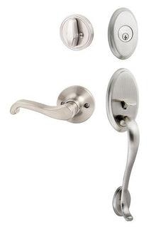 Sure-Loc AN507-SG-LH Aspen Handleset with Sage Lever Left Hand Handleset Trim