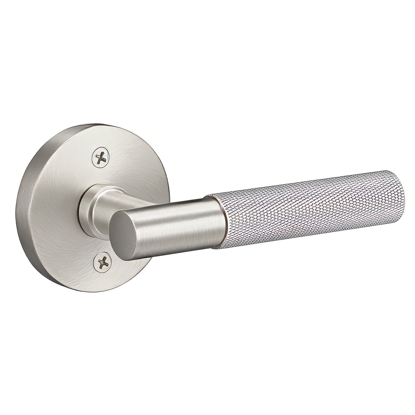 Sure-Loc AP100-RD-GRIP-KN Knurled Grip Dummy Door Lever with Aspra Round Rose