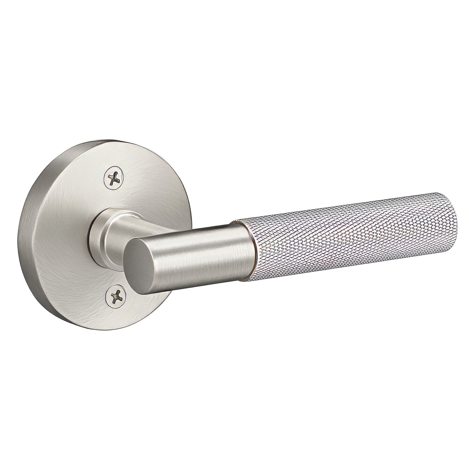 Sure-Loc AP100-RD-GRIP-KN Knurled Grip Dummy Door Lever with Aspra Round Rose