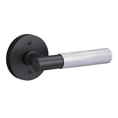 Sure-Loc AP100-RD-GRIP-KN Knurled Grip Dummy Door Lever with Aspra Round Rose.