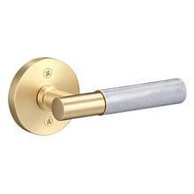 Sure-Loc AP100-RD-GRIP-KN Knurled Grip Dummy Door Lever with Aspra Round Rosette.