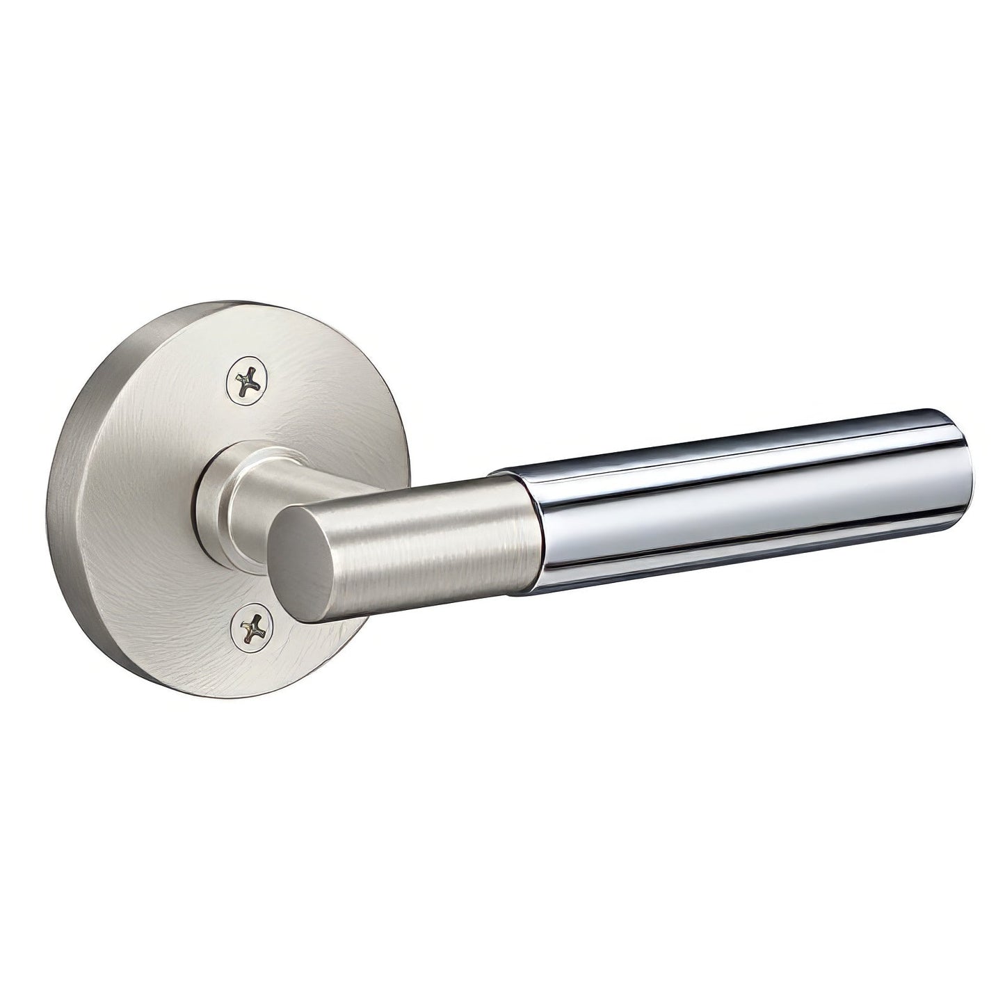 Sure-Loc AP100-RD-GRIP-SM Smooth Grip Dummy Door Lever with Aspra Round Rosette.