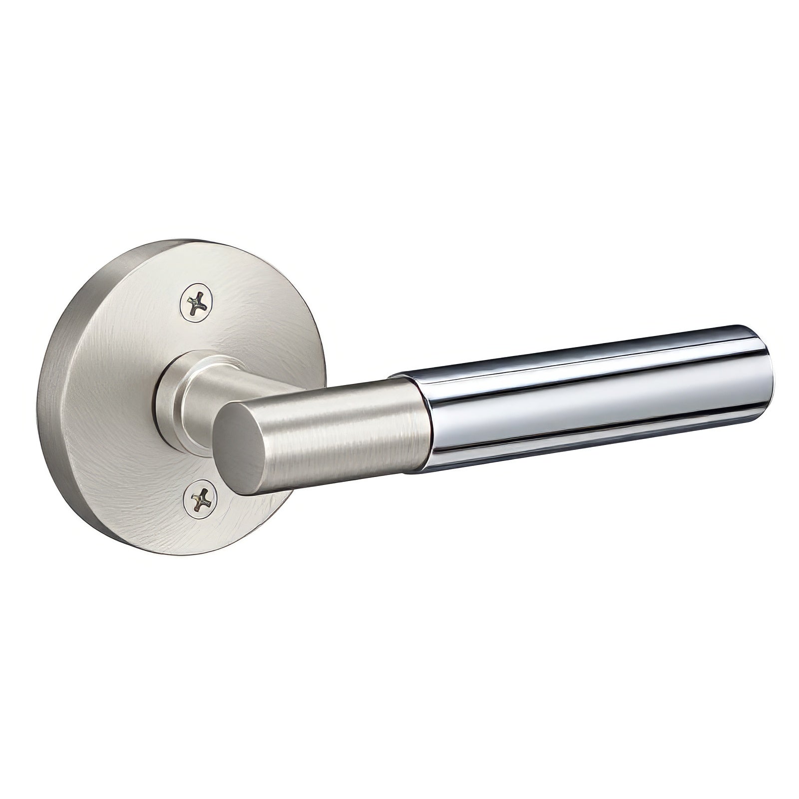 Sure-Loc AP100-RD-GRIP-SM Smooth Grip Dummy Door Lever with Aspra Round Rosette.