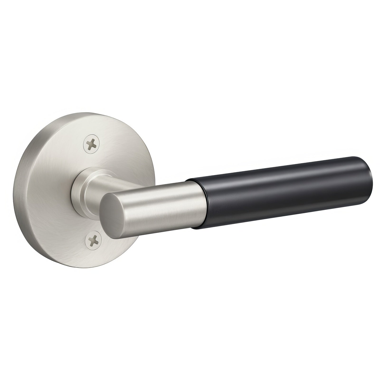 Sure-Loc AP100-RD-GRIP-SM Smooth Grip Dummy Door Lever with Aspra Round Rosette.