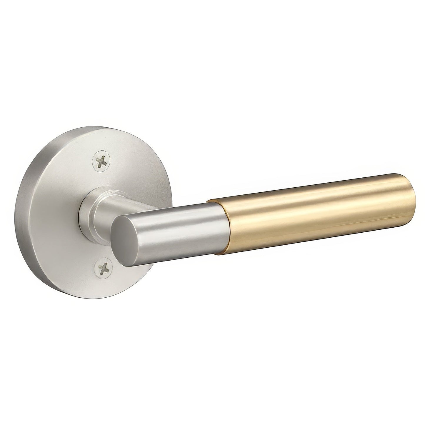 Sure-Loc AP100-RD-GRIP-SM Smooth Grip Dummy Door Lever with Aspra Round Rosette.
