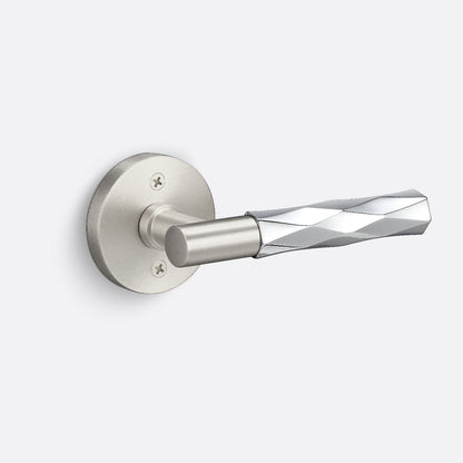 Sure-Loc AP100-RD-GRIP-SM Vertex Grip Dummy Door Lever with Aspra Round Rosette.