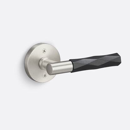 Sure-Loc AP100-RD-GRIP-SM Vertex Grip Dummy Door Lever with Aspra Round Rosette.