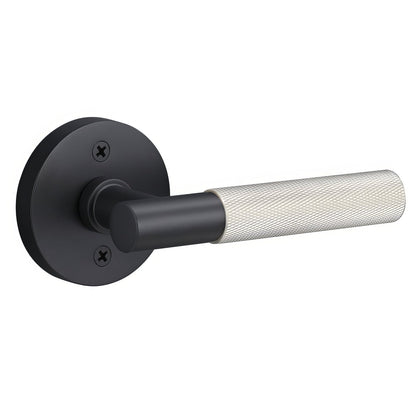 Sure-Loc AP100-RD-GRIP-KN Knurled Grip Dummy Door Lever with Aspra Round Rosette