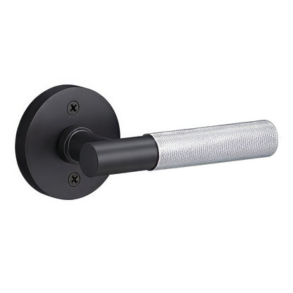 Sure-Loc AP100-RD-GRIP-KN Knurled Grip Dummy Door Lever with Aspra Round Rose.