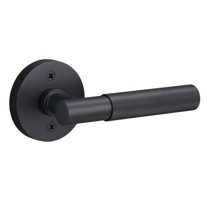 Sure-Loc AP100-RD-GRIP-KN Knurled Grip Dummy Door Lever with Aspra Round Rose.