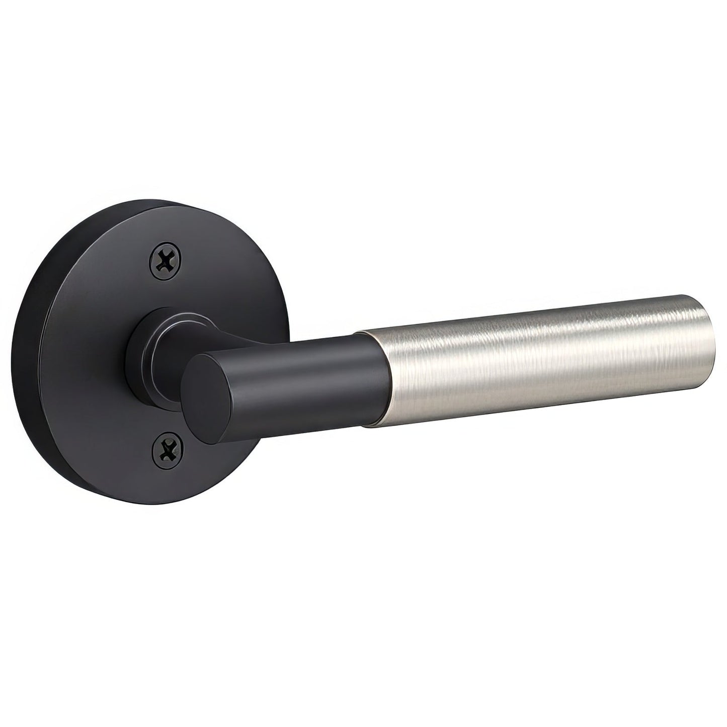 Sure-Loc AP100-RD-GRIP-SM Smooth Grip Dummy Door Lever with Aspra Round Rosette.