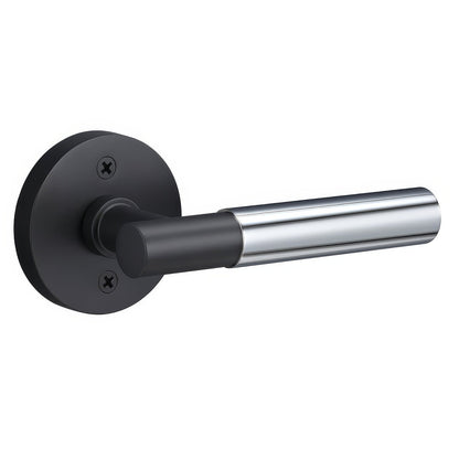 Sure-Loc AP100-RD-GRIP-SM Smooth Grip Dummy Door Lever with Aspra Round Rosette.
