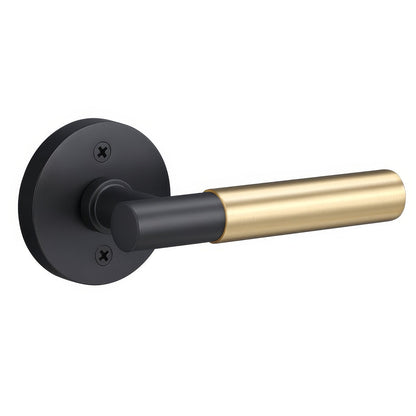 Sure-Loc AP100-RD-GRIP-SM Smooth Grip Dummy Door Lever with Aspra Round Rosette.