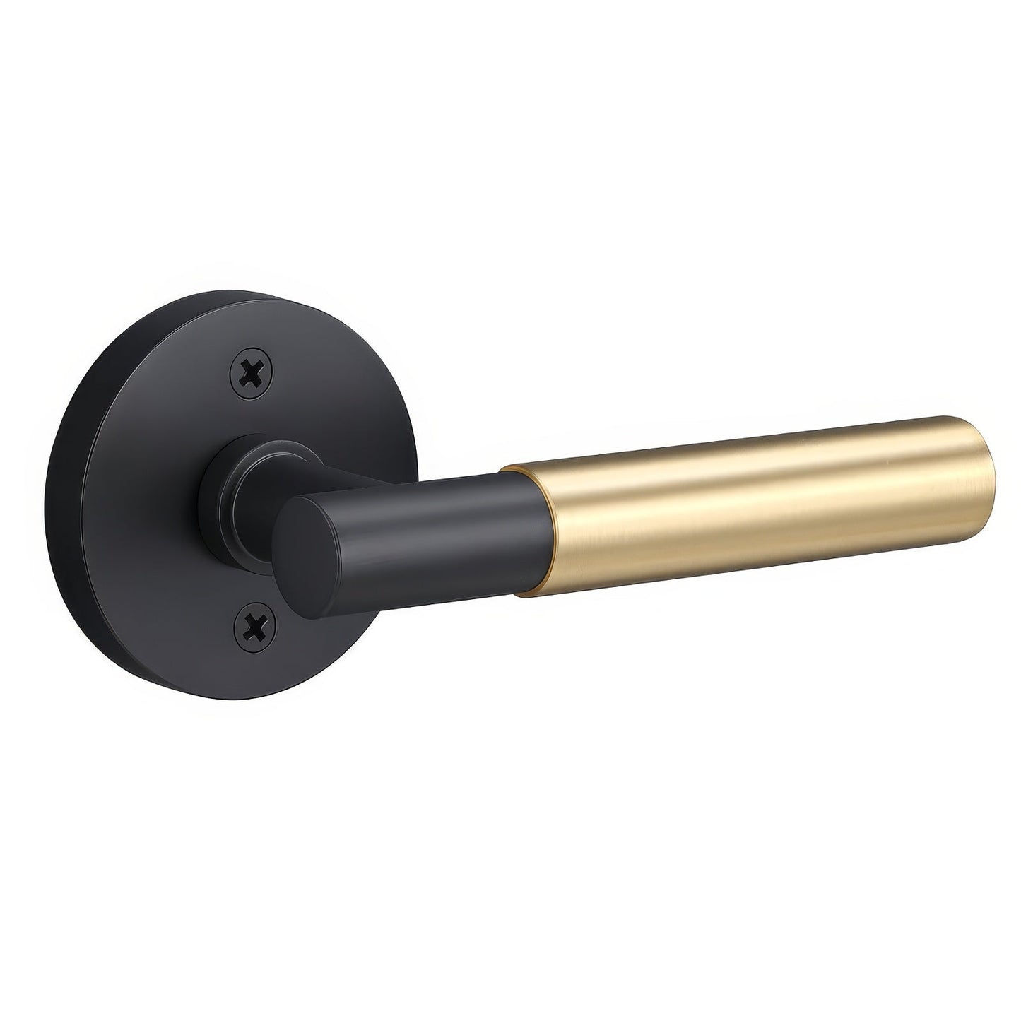 Sure-Loc AP100-RD-GRIP-SM Smooth Grip Dummy Door Lever with Aspra Round Rosette.