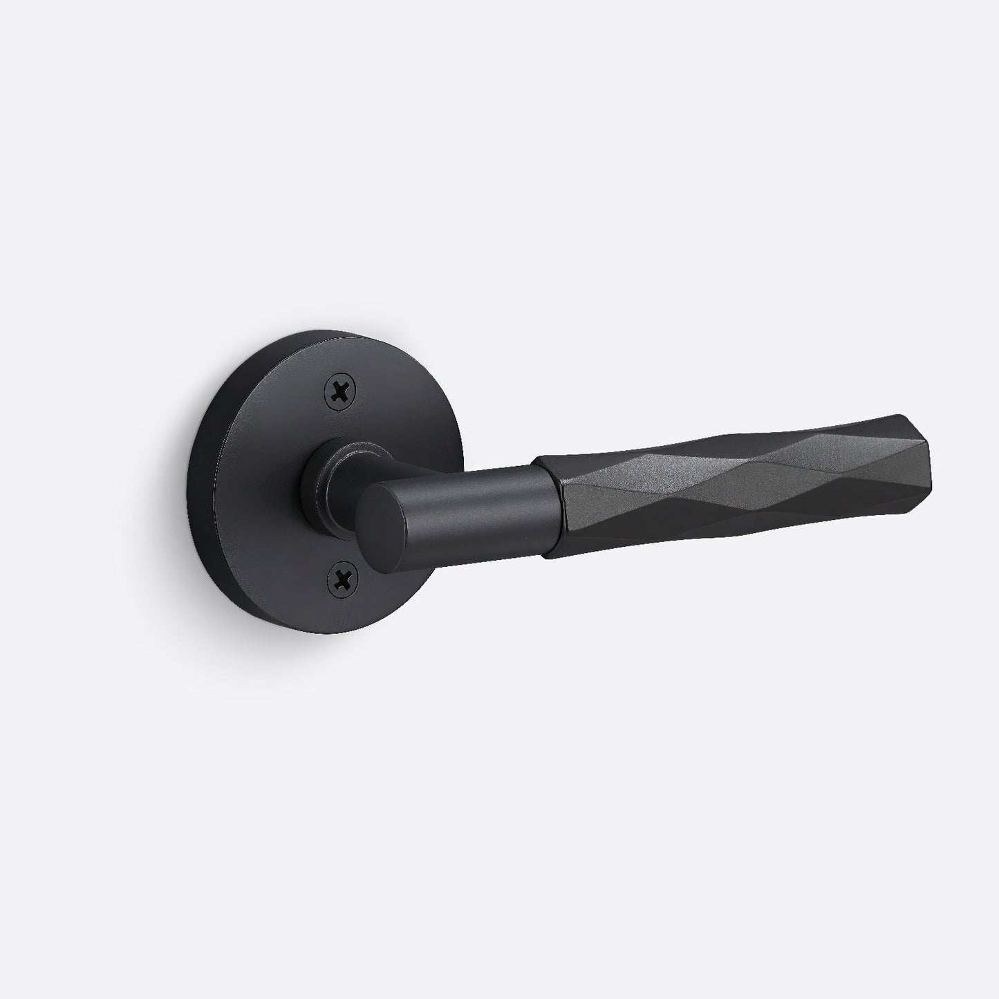 Sure-Loc AP100-RD-GRIP-SM Vertex Grip Dummy Door Lever with Aspra Round Rosette.