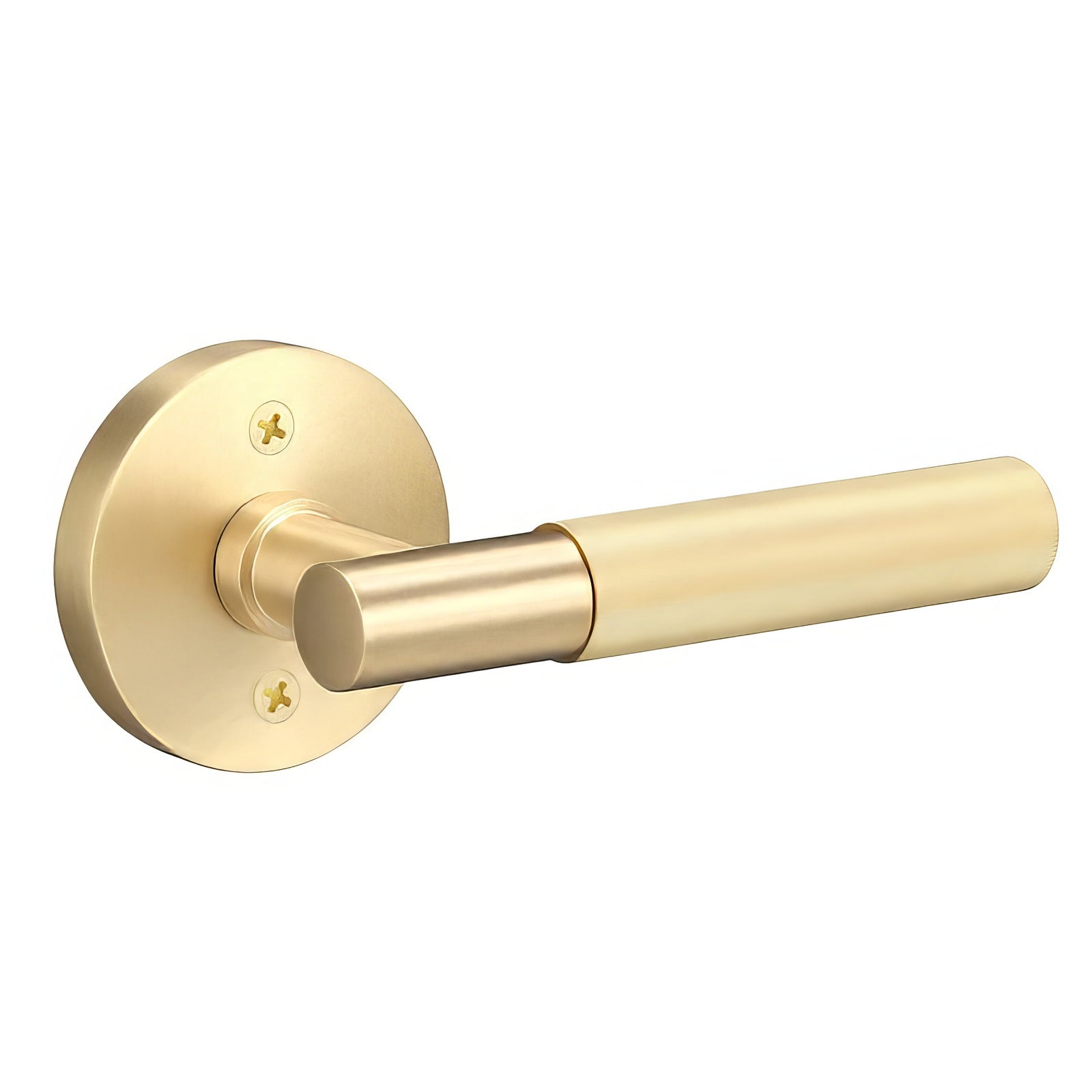 Sure-Loc AP100-RD-GRIP-KN Knurled Grip Dummy Door Lever with Aspra Round Rose.