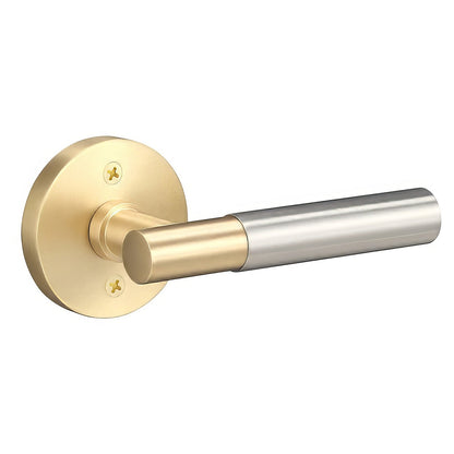 Sure-Loc AP100-RD-GRIP-SM Smooth Grip Dummy Door Lever with Aspra Round Rosette.