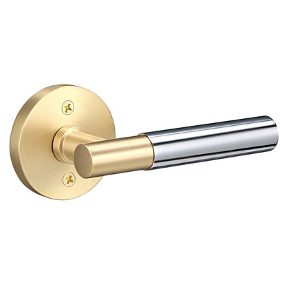 Sure-Loc AP100-RD-GRIP-SM Smooth Grip Dummy Door Lever with Aspra Round Rosette.