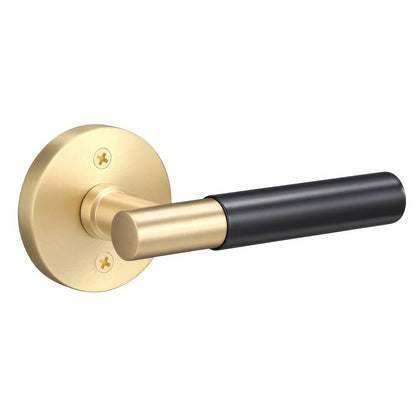 Sure-Loc AP100-RD-GRIP-SM Smooth Grip Dummy Door Lever with Aspra Round Rosette.