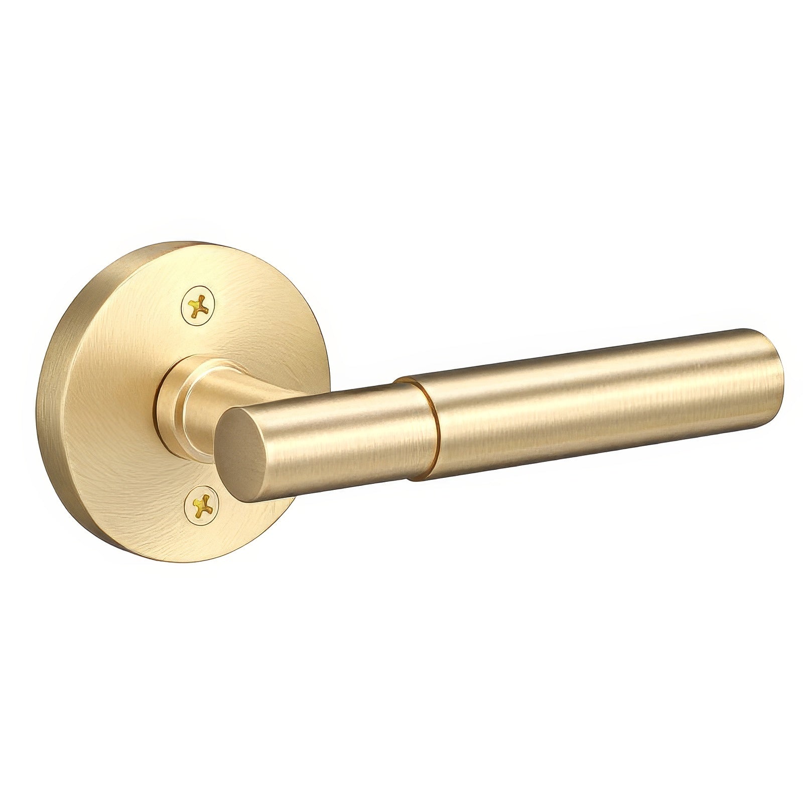 Sure-Loc AP100-RD-GRIP-SM Smooth Grip Dummy Door Lever with Aspra Round Rosette.