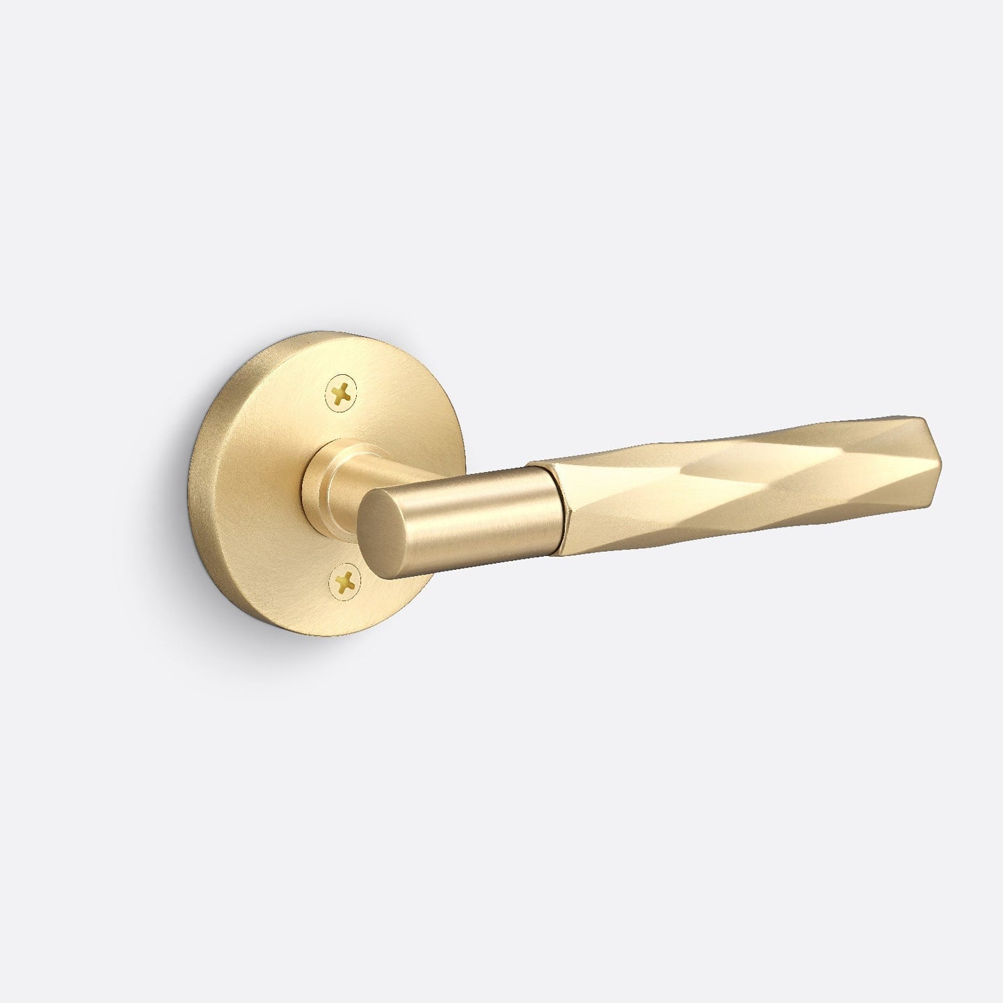 Sure-Loc AP100-RD-GRIP-SM Vertex Grip Dummy Door Lever with Aspra Round Rosette.