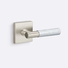 Sure-Loc AP100-SQ-GRIP-KN Knurled Grip Dummy Door Lever with Aspra Square Rosette.