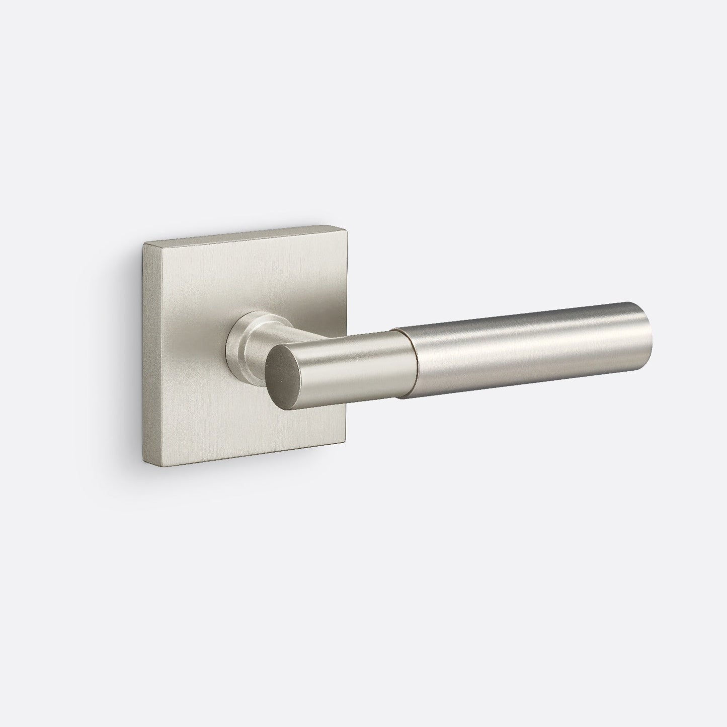 Sure-Loc AP100-SQ-GRIP-SM Smooth Grip Dummy Door Lever with Aspra Square Rosette.