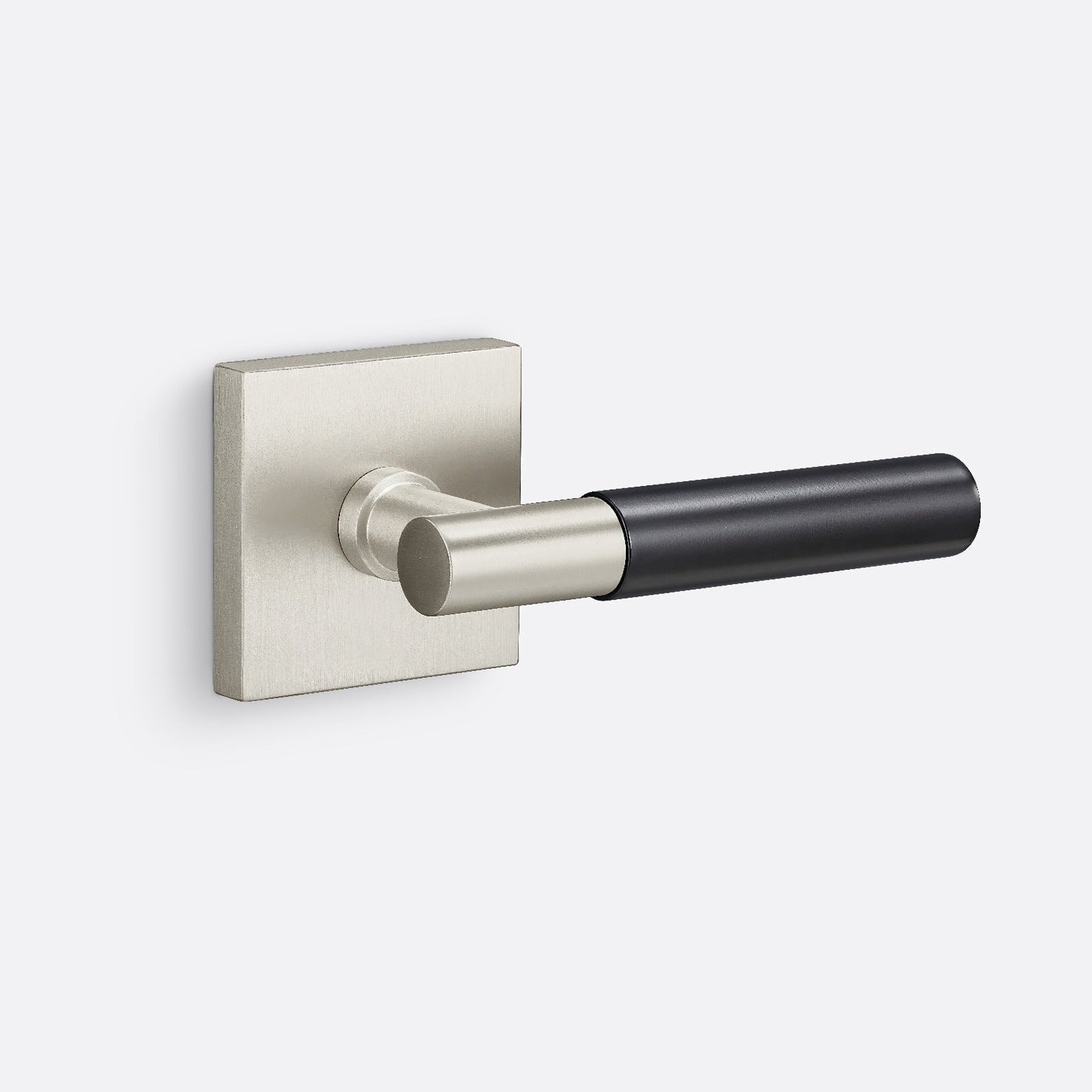 Sure-Loc AP100-SQ-GRIP-SM Smooth Grip Dummy Door Lever with Aspra Square Rosette.