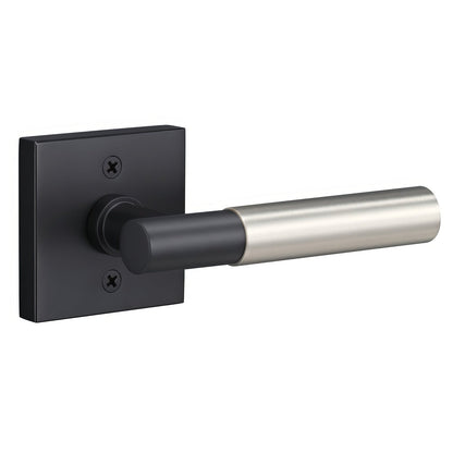 Sure-Loc AP100-SQ-GRIP-SM Smooth Grip Dummy Door Lever with Aspra Square Rosette.