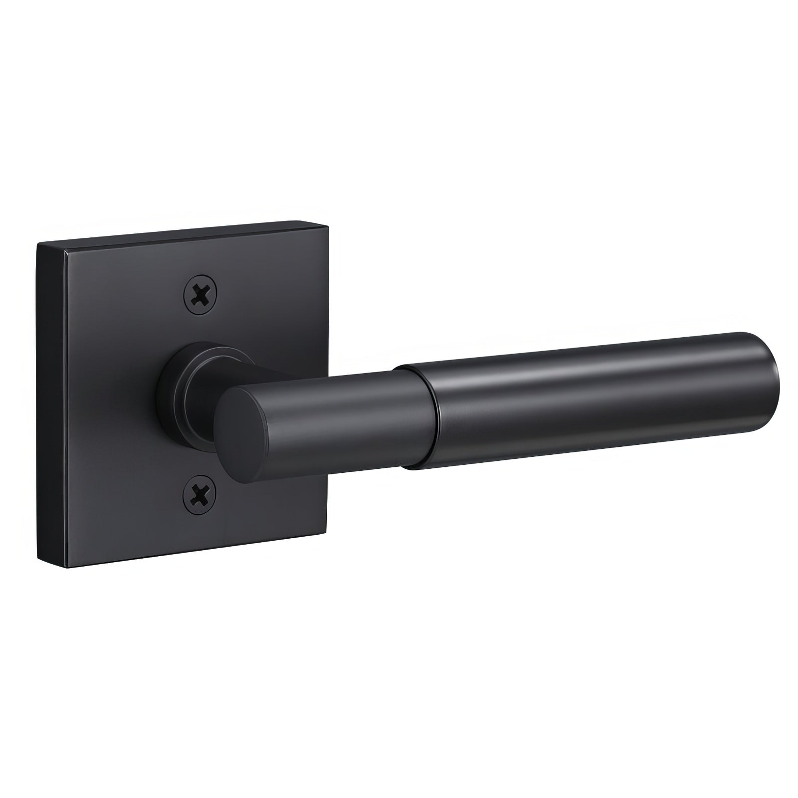 Sure-Loc AP100-SQ-GRIP-SM Smooth Grip Dummy Door Lever with Aspra Square Rosette.