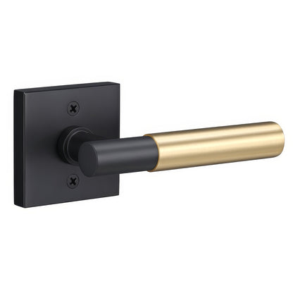 Sure-Loc AP100-SQ-GRIP-SM Smooth Grip Dummy Door Lever with Aspra Square Rosette.