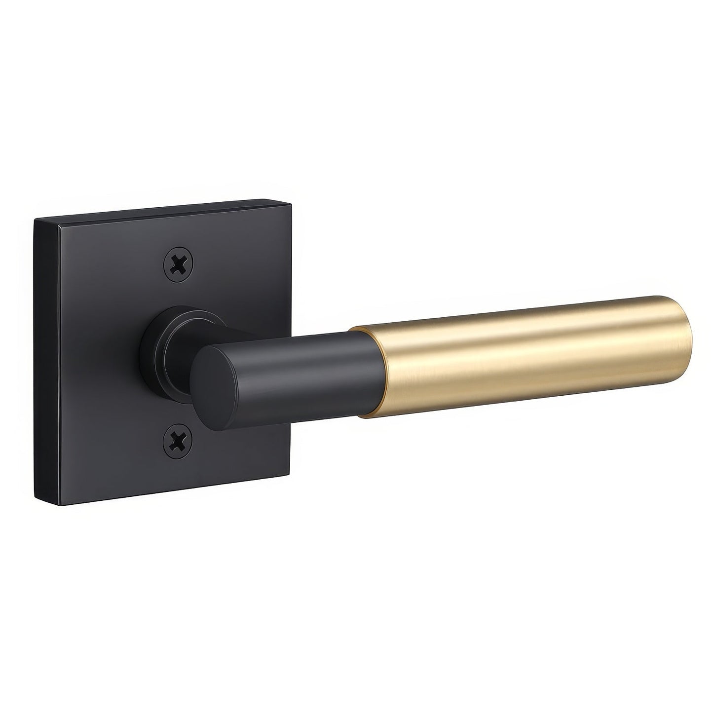 Sure-Loc AP100-SQ-GRIP-SM Smooth Grip Dummy Door Lever with Aspra Square Rosette.